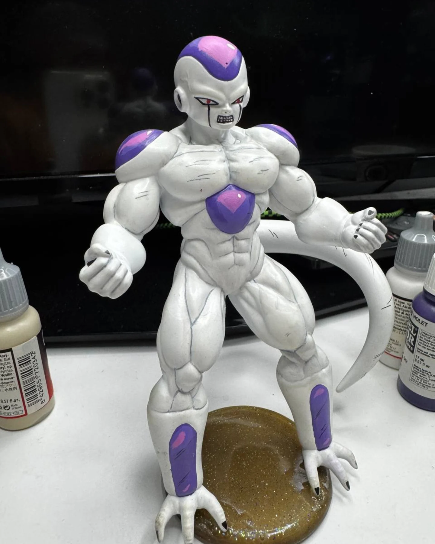 Figura pintada, impresa en 3D